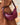 BANDOLERA DE PIEL SINTÉTICA URBAN BELCANTO COLOR BURDEOS