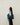 TOTE DE NYLON COLOR TEAL