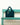 TOTE DE NYLON COLOR TEAL