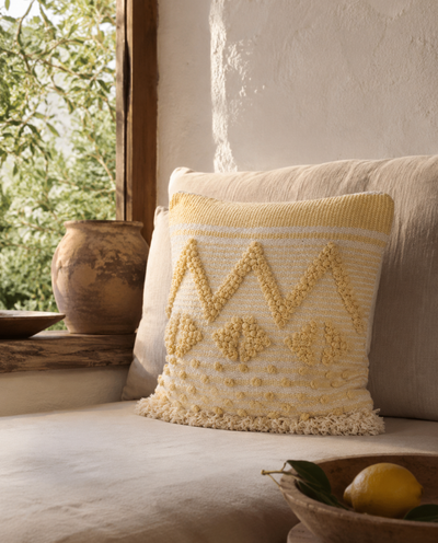 COTTON CUSHION COVER, 45X45 CM