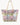 BOLSO PLAYA LONA PLASTIFICADA, CON CREMALLERA