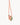 GIRL'S NATURAL FIBER BAG, WITH FLAP, PINK