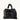 TOTE DE NYLON METALIZADO COLOR NEGRO