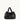 TOTE PEQUEÑO DE NYLON METALIZADO COLOR NEGRO
