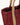 RECYCLED SUEDE AND JUTE BAG, RED