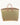 ESPARTO BASKET BAG, SACK CLOSURE, NATURAL COLOR