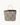 NATURAL RAFFIA BASKET, DRAWSTRING CLOSURE, ASSORTED COLORS