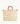 BOLSO DE PALMA NATURAL, CON ASAS CUERO