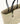 NATURAL PALM BASKET LEATHER HANDLES, BLACK