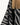 PONCHO ANIMAL PRINT EN MEZCLA DE LANA COLOR NEGRO