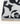 ESTOLA JACQUARD DE FLORES COLOR NEGRO