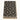FULAR GEOMÉTRICO FLORAL JACQUARD COLOR NEGRO
