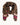 FULAR DE LEOPARDO JACQUARD COLOR MARRÓN