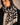 FULAR JACQUARD LEOPARDO COLOR NEGRO