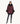 PONCHO DE CUADROS DE TEJIDO JACQUARD CON RIBETE