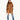 PONCHO EN MEZCLA DE LANA CON PELO COLOR CAMEL