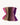 PAÑUELO DE POLIÉSTER DE RAYAS COLOR ROSA