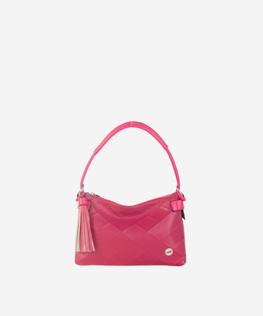 URBAN MENSA BOLSO DE HOMBRO P.U. PIEL FUCSIA