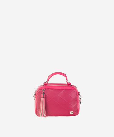 URBAN MENSA BOLSO DE MANO P.U. PIEL FUCSIA