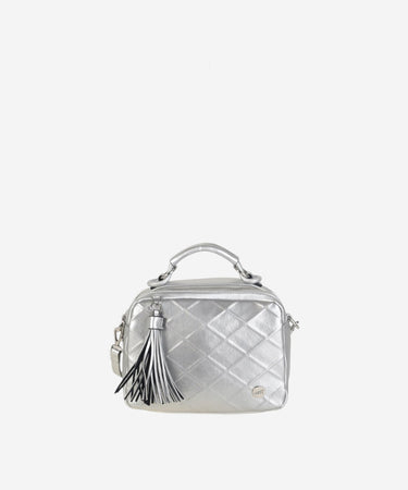 URBAN MENSA BOLSO DE MANO P.U. PIEL PLATA