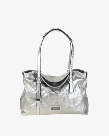 URBAN ATRIA TOTE P.U. PIEL PLATA