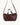 BOLSO DE MANO DE PIEL SINTÉTICA URBAN BELCANTO COLOR BURDEOS