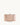 CLUTCH DE PIEL SINTÉTICA FIESTA OVALO COLOR NUDE