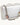 CLUTCH DE PIEL SINTÉTICA FIESTA CONDOTTI COLOR PLATA