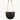 BOLSO DE HOMBRO DE PIEL SINTÉTICA COCTEL ATOMIX COLOR NEGRO