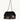 CLUTCH DE FLORES DE TEXTIL COCTEL MERITO COLOR NEGRO