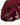 CLUTCH DE FLORES DE TEXTIL COCTEL MERITO COLOR GRANATE